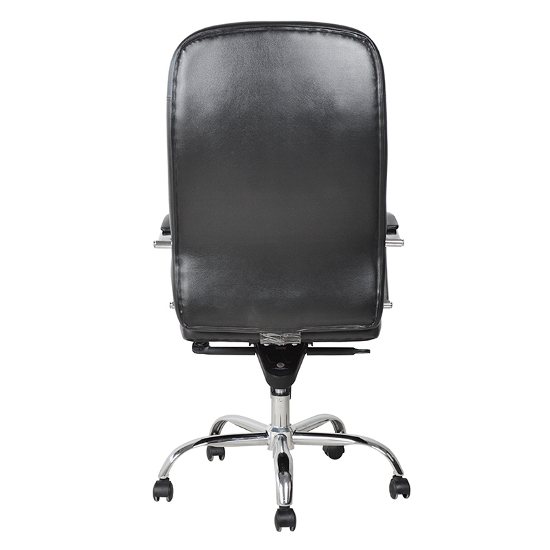 Ergonomischer Manager-Bürostuhl mit verchromter Armlehne (M-6117)