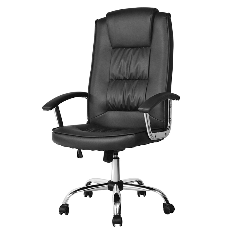 Drehbarer Chefbürostuhl aus PU-Leder mit hoher Rückenlehne (M-6119)