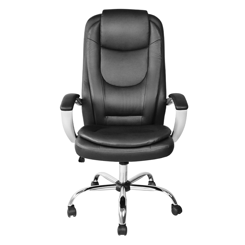 Chefbürostuhl mit hoher Rückenlehne und gepolsterter Armlehne (M-6123)