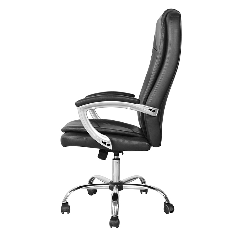 Chefbürostuhl mit hoher Rückenlehne und gepolsterter Armlehne (M-6123)
