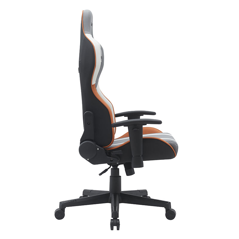 Animal Design Hoher Silla Gamer-Stuhl aus Kunstleder, drehbar, 180 Grad neigbar, starker Rahmen, Racing-Gamer-Stuhl (T-7121)