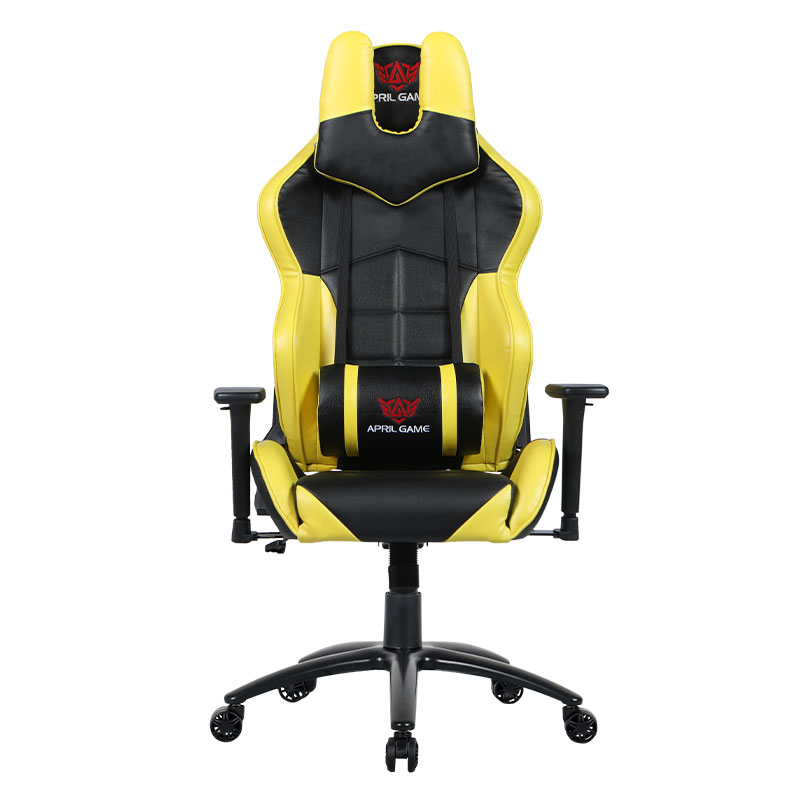 3D-Dreh-Gaming-Stuhl mit Armlehnen-Höhenverstellung und Drehung von vorne nach hinten (Y-2576)