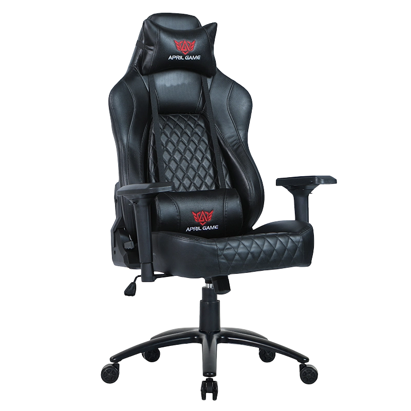 Hochrücken 4D Armlehne Schwarz Malerei Metall Basis-Gamingstuhl (Y-2520)