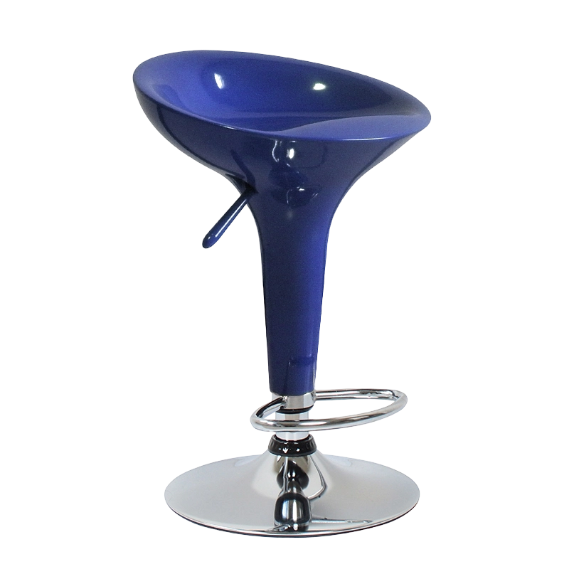 Blauer drehbarer Barhocker aus ABS-Kunststoff (GY-901)
