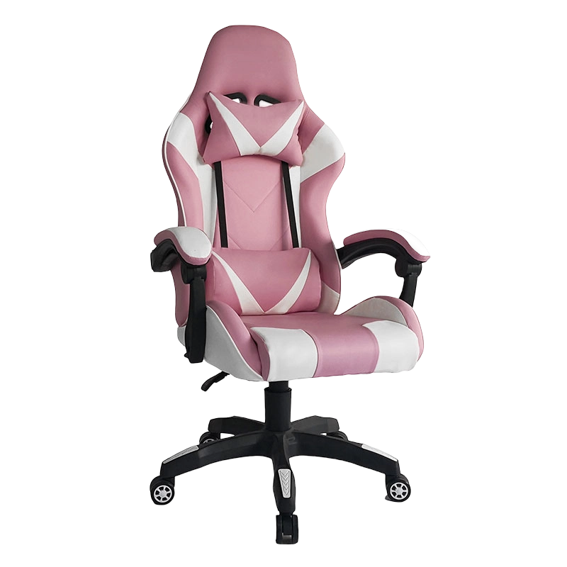 Extreme Profesional Pro Ergonomischer, verstellbarer rosafarbener Silla-Gaming-Stuhl (Y-2438)