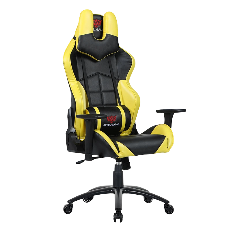 3D-Dreh-Gaming-Stuhl mit Armlehnen-Höhenverstellung und Drehung von vorne nach hinten (Y-2576)